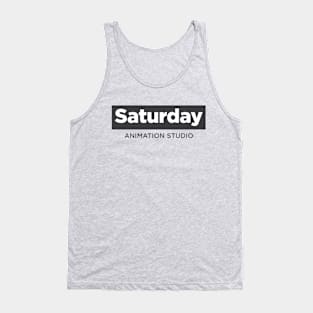 Saturday Charcoal - Large logo Tank Top